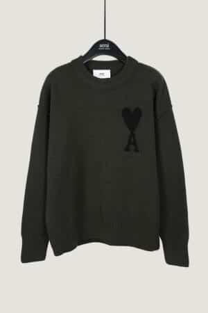 [아미] Ami De Coeur 크루넥 스웨터