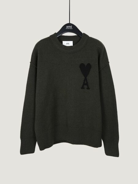 [아미] Ami De Coeur 크루넥 스웨터