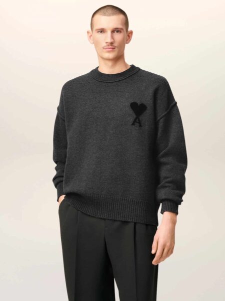 [아미] Ami De Coeur 크루넥 스웨터 (4 COLORS)