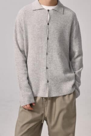 [더 로우] Barkley 울 캐시미어 카디건