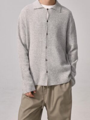 [더 로우] Barkley 울 캐시미어 카디건