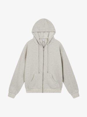 [보테가베네타] 코튼 플리스 지퍼 후드 834331V