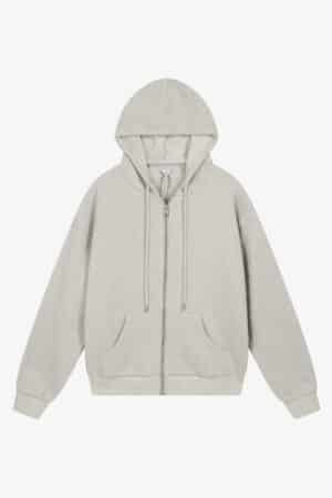 [보테가베네타] 코튼 플리스 지퍼 후드 834331V