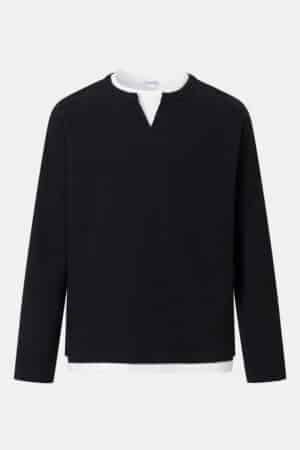 [보테가베네타] 롱 슬리브 레이어링 티셔츠 (2 COLORS)