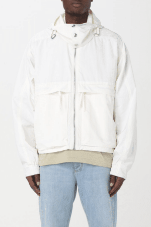 [보테가베네타] 테크 나일론 지퍼 블루종 재킷