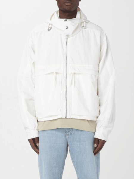 [보테가베네타] 테크 나일론 지퍼 블루종 재킷