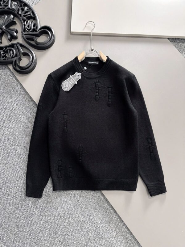 [크롬하츠] 엠보싱 로고 스웨터