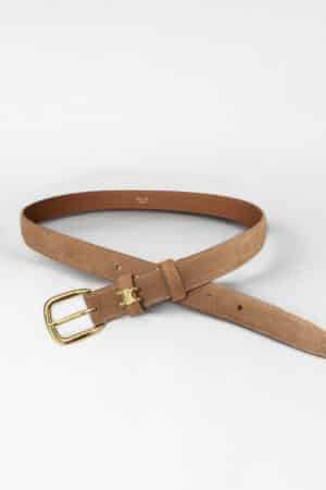 [셀린느] 미디엄 25MM 비비엔느 벨트 - 스웨이드 (3 COLORS)