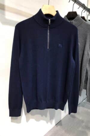 [버버리] 집업 모크넥 스웨터 (2 COLORS)