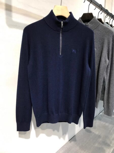 [버버리] 집업 모크넥 스웨터 (2 COLORS)