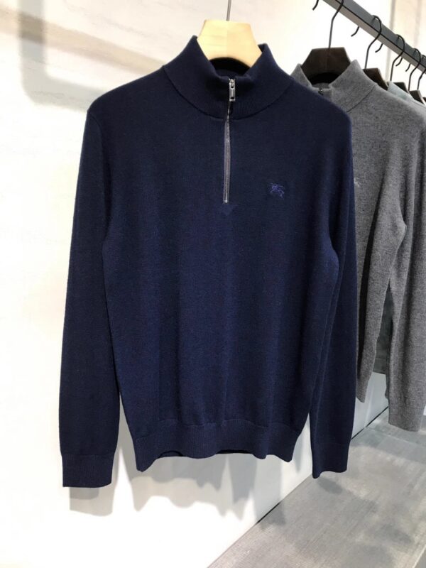 [버버리] 집업 모크넥 스웨터 (2 COLORS)