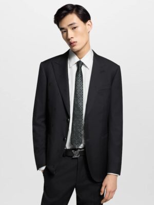 [루이비통] 플라워 체크 타이 (2 COLORS)