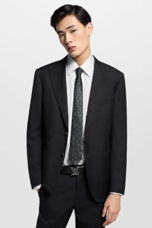 [루이비통] 플라워 체크 타이 (2 COLORS)