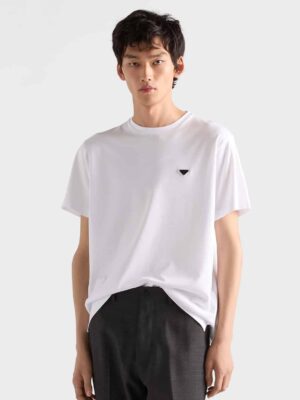 [프라다] 코튼 티셔츠 (2 COLORS)