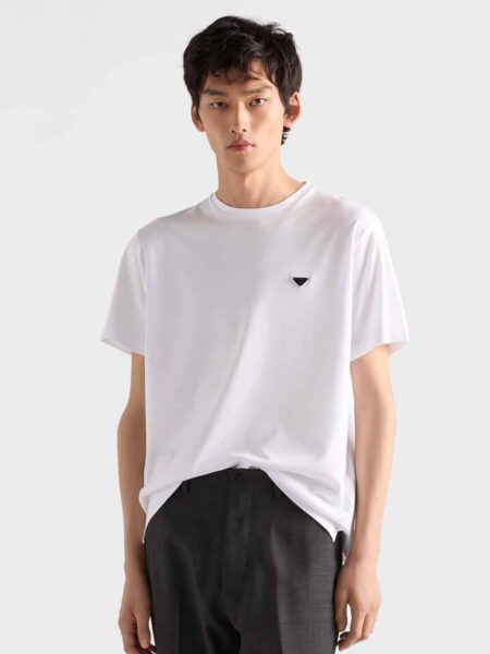 [프라다] 코튼 티셔츠 (2 COLORS)