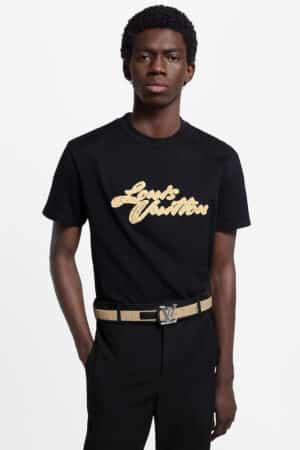 [루이비통] 엠브로이더드 시그니처 티셔츠 (2 COLORS)