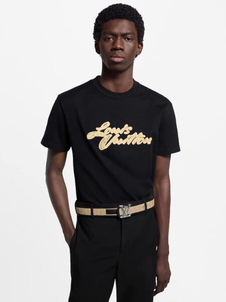 [루이비통] 엠브로이더드 시그니처 티셔츠 (2 COLORS)