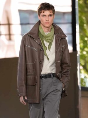 [에르메스] SS26 레더 코트 (2 COLORS)