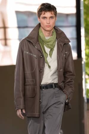 [에르메스] SS26 레더 코트 (2 COLORS)