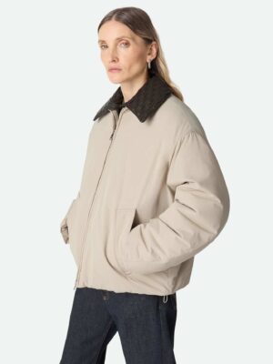 [보테가베네타] 테크 나일론 패딩 재킷 837028