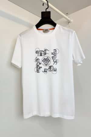 [에르메스] 엑슬리브리스 티셔츠 (2 COLORS)