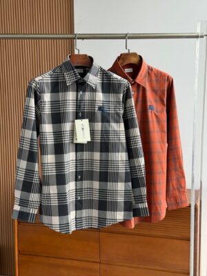 [버버리] 마드라스 체크 코튼 셔츠 (2 COLORS)