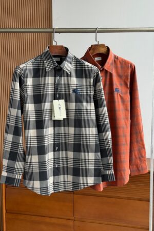 [버버리] 마드라스 체크 코튼 셔츠 (2 COLORS)