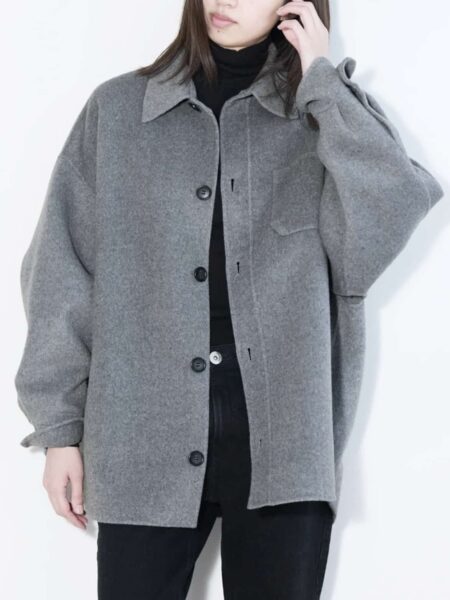 [더 로우] 캐시미어 오버 셔츠 자켓