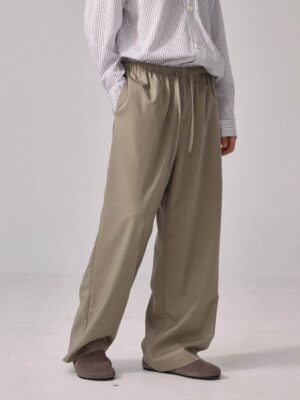 [더 로우] 스트레이트 레그 팬츠 (2 COLORS)