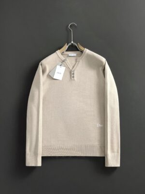 [디올] 헨리넥 스웨터 (2 COLORS)