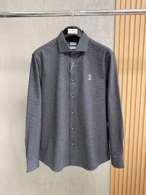 [브루넬로 쿠치넬리] 롱 슬리브 셔츠