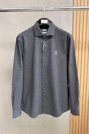 [브루넬로 쿠치넬리] 롱 슬리브 셔츠