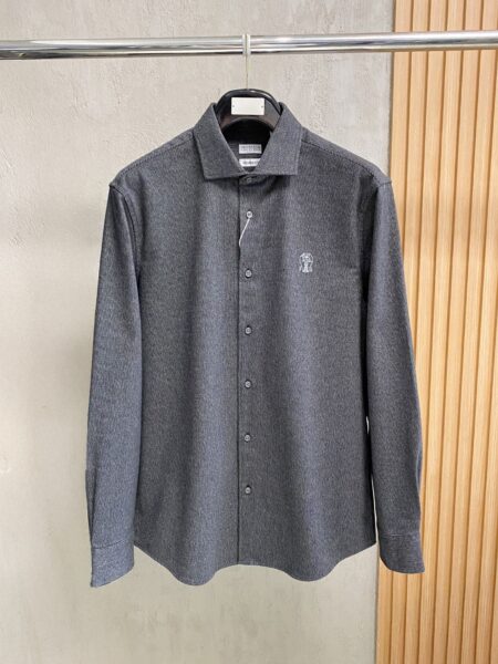 [브루넬로 쿠치넬리] 롱 슬리브 셔츠