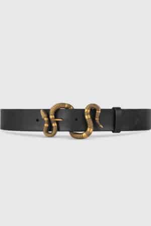 [구찌] 스네이크 버클 벨트 4mm (2 COLORS)