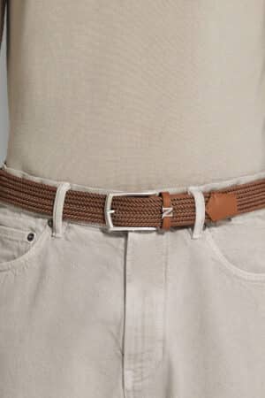 [제냐] 레이온 벨트(은장) 35mm (8 COLORS)