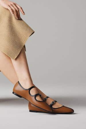 [에르메스] Lilia 발레리나 플랫 H252044Z (2 COLORS)