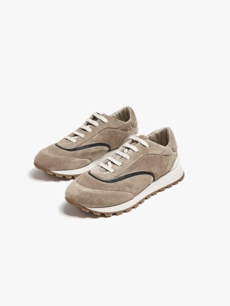 [브루넬로 쿠치넬리] 로우탑 레이스업 스니커즈 (4 COLORS)