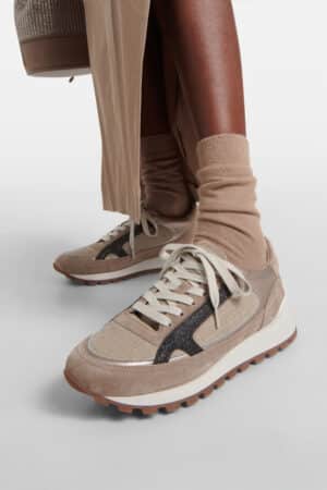 [브루넬로 쿠치넬리] 로우탑 레이스업 스니커즈 (4 COLORS)