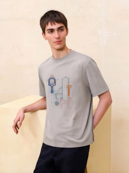 [에르메스] "Cavalcadour Griffonne" 티셔츠 (2 COLORS)