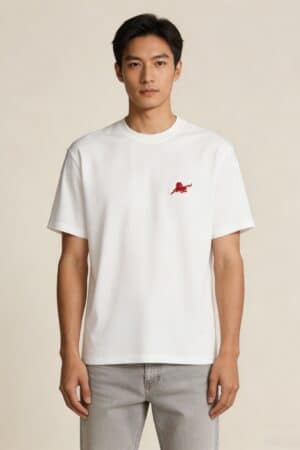 [브리오니] 호스 로고 코튼 티셔츠 (3 COLORS)