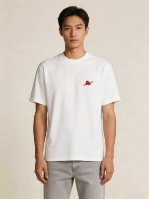 [브리오니] 호스 로고 코튼 티셔츠 (3 COLORS)