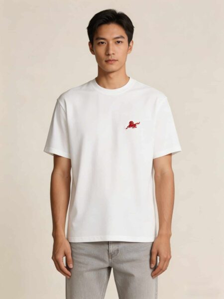 [브리오니] 호스 로고 코튼 티셔츠 (3 COLORS)