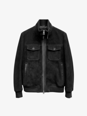 [톰포드] 스웨이드 봄버 재킷