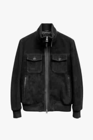 [톰포드] 스웨이드 봄버 재킷