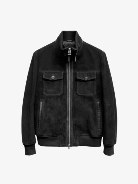 [톰포드] 스웨이드 봄버 재킷