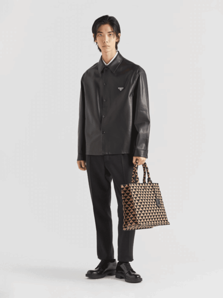 [프라다] 나파 레더 셔츠 재킷 UPC199