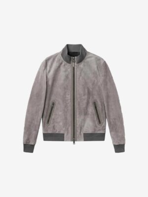 [톰포드] 스웨이드 봄버 재킷