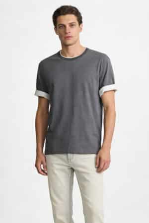 [로로피아나] 크루넥 반팔 티셔츠 (2 COLORS)