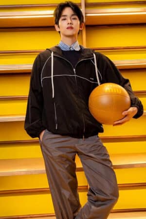 [미우미우] 지퍼 블루종 재킷 (2 COLORS)