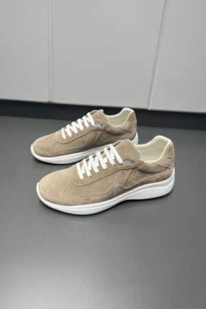 [프라다] Prada America's Cup 스웨이드 스니커즈 (2 COLORS)